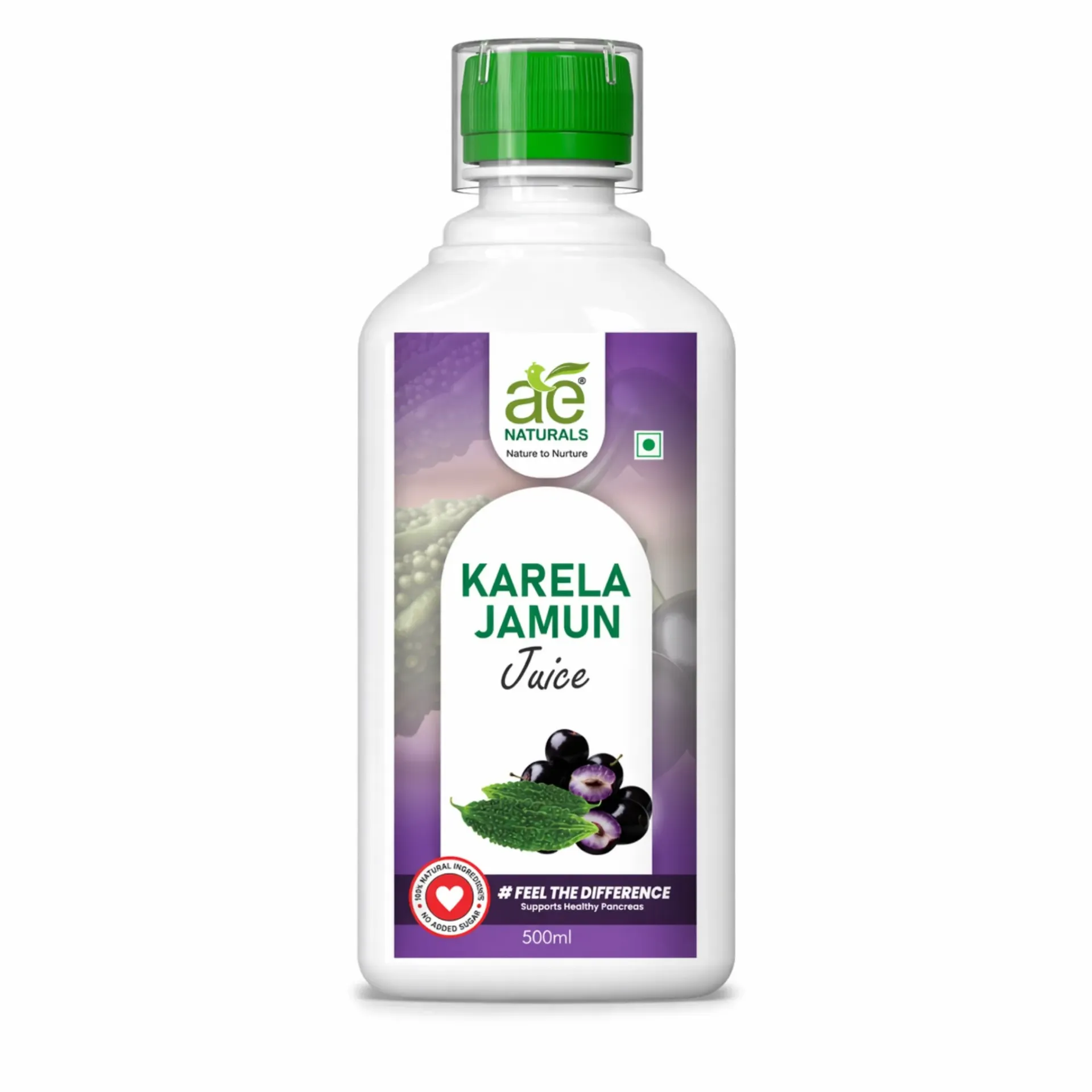 [P0077] AE Naturals Karela Jamoon Juice 500ml